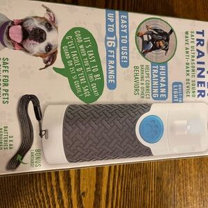 Dog Trainer with Gray and Blue Design